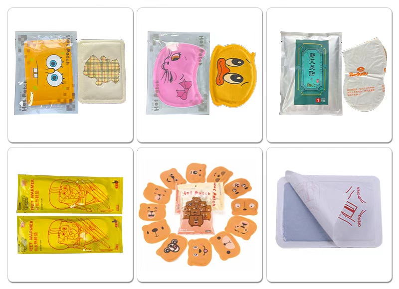 HY-330全自動暖寶寶包裝機(jī)樣品